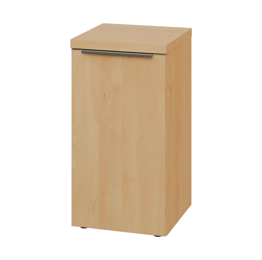 SIN 2 - 4D kancelářská skříň, 1-dveřová, levá, 770x400x400, javor horský